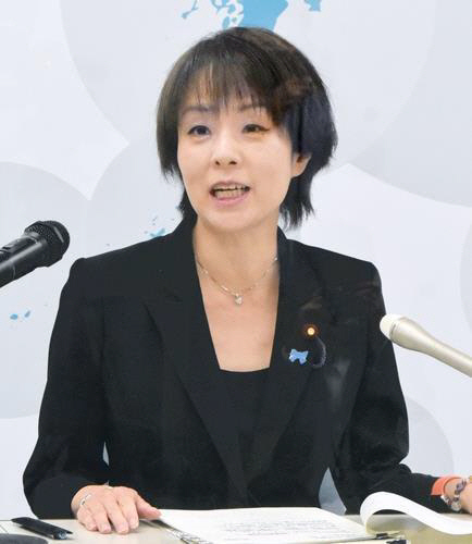 스기타 미오 일본 자민당 의원. 연합뉴스