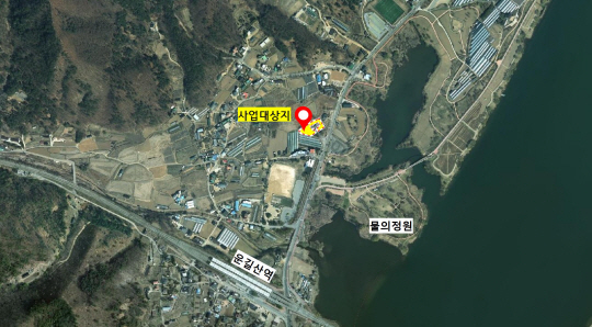남양주시 조안면에 들어설 노유자시설 사업대상지. 남양주시 제공