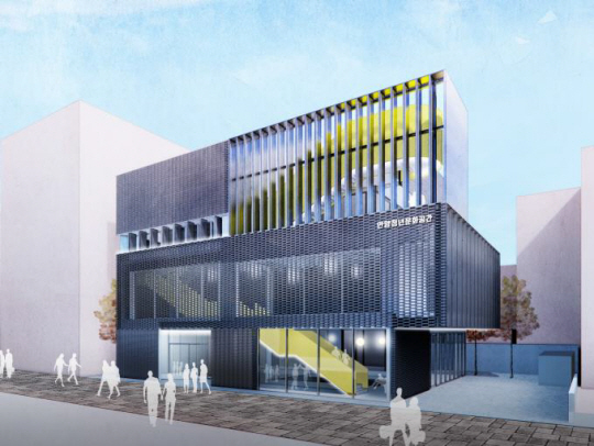 경기 안양시 만얀구 안양동 674의 207 일원에 조성 중인 안양청년1번가 조감도. 안양시청 제공