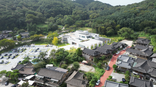 경기 광주시 남한산성면 산성리 일원에 조성된 남한산성 역사문화관 전경. 경기도청 제공