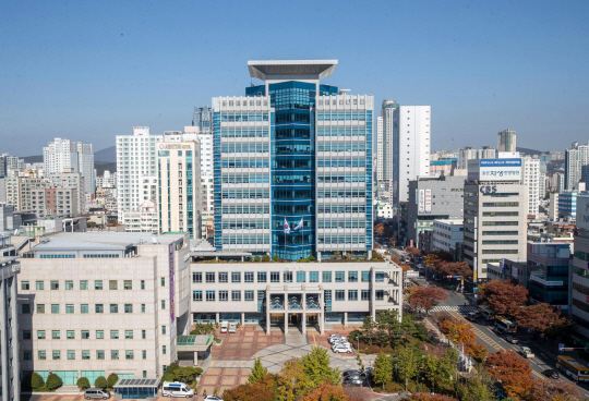 울산시청 전경