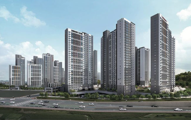 힐스테이트 이천역 투시도. 현대건설 제공