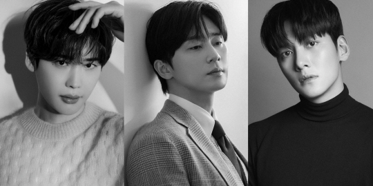(왼쪽부터)배우 이종석, 박서준, 지창욱