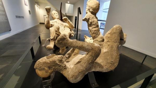 폼페이 화석 ‘금팔찌의 집’ 폼페이 고고학 공원 홈페이지 캡처.