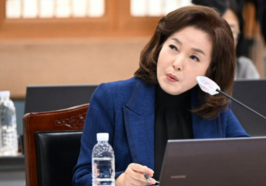 김민전 국민의힘 의원. 뉴시스