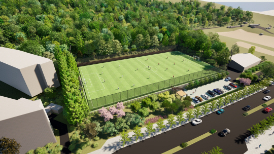 관악구 낙성대 축구전용구장 조감도. 관악구청 제공