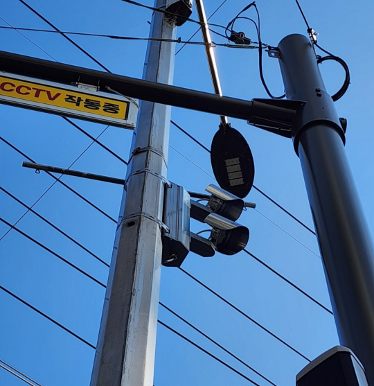 자양동 224-23에 설치된 ‘광진형 횡단보도 집중조명’. 광진구청 제공