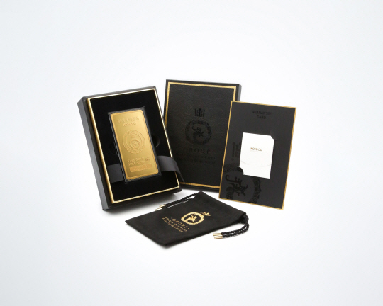 오롯골드바 1000G 제품 패키지 포장 이미지. 한국조폐공사 제공