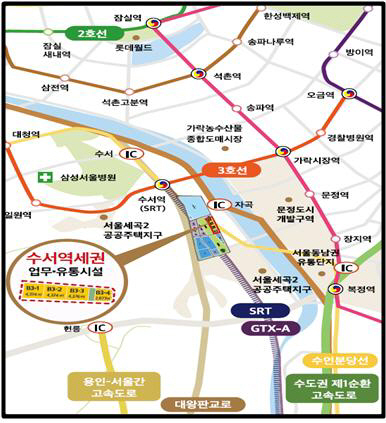 위치도. 국가철도공단 제공