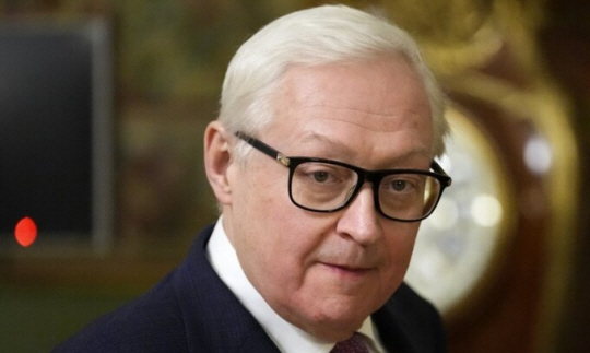 세르게이 랴브코프 러시아 외무차관. 타스연합뉴스