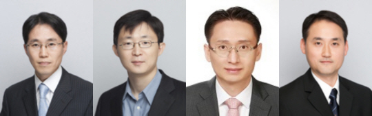 이종오(사진 왼쪽부터), 한구, 박지선, 김성욱 부원장보. 금융감독원 제공