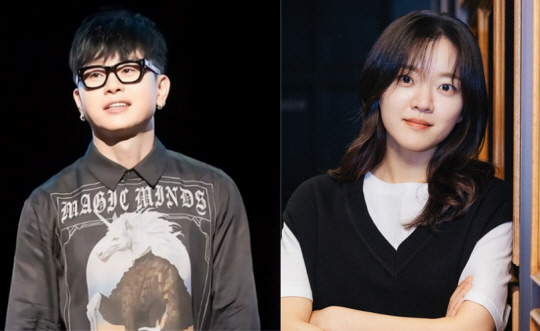 가수 이승환(왼쪽)과 배우 고아성