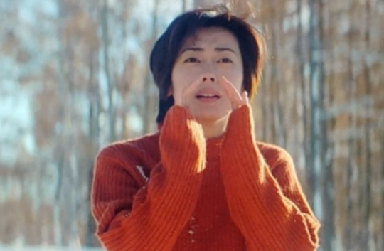 영화 ‘러브레터’에 출연한 나카야마 미호.