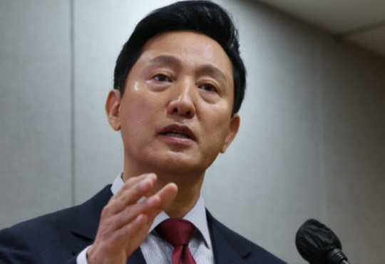 오세훈 서울시장. 뉴시스