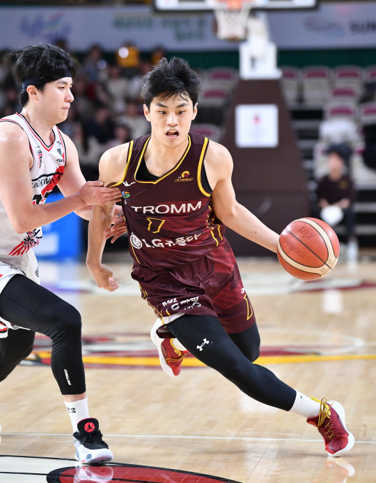 LG의 유기상. KBL 제공