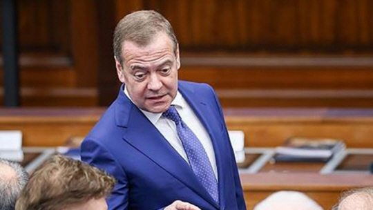 드미트리 메드베데프 러시아 국가안보회의 부의장. 타스통신 연합뉴스