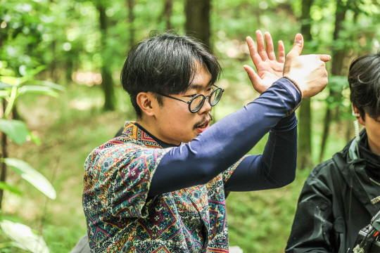 대상을 수상한 목원대 김정수씨