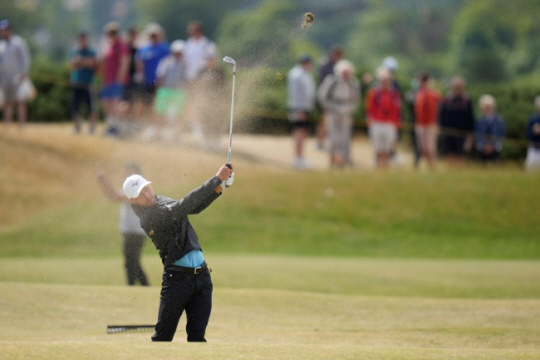 DP월드투어에서 경기하는 잉글랜드 출신 마르코 펜지의 모습. AP뉴시스