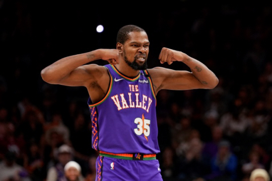 NBA 피닉스 선스의 케빈 듀랜트. AP뉴시스