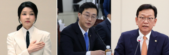 김건희 여사, 장경태 더불어민주당 의원, 석동현 변호사 연합뉴스·뉴시스