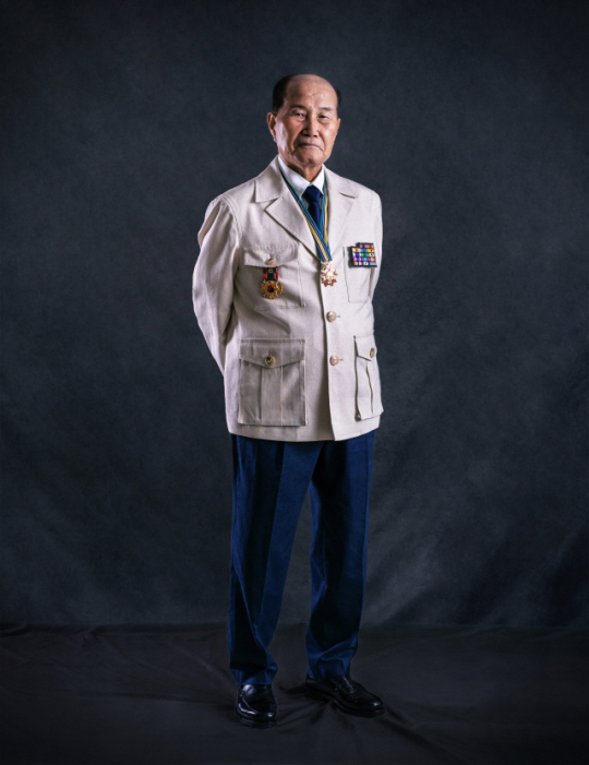 6·25참전유공자 제복 착용 모습. 국가보훈부 제공