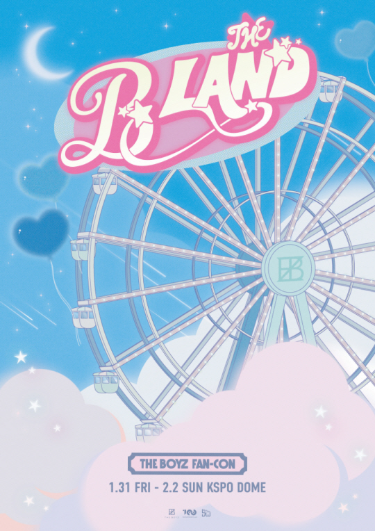 더보이즈 팬콘서트 ‘THE B LAND’ 포스터