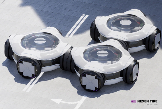 넥센타이어의 2024 미래형 콘셉트 타이어 우수작. 넥센타이어 제공.