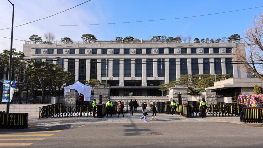 헌법재판소 전경. 연합뉴스