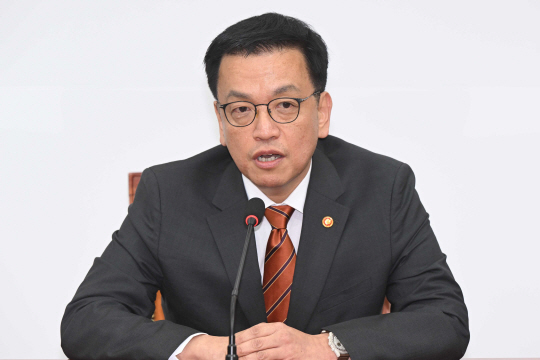 최상목 대통령 권한대행 부총리 겸 기획재정부 장관. 연합뉴스