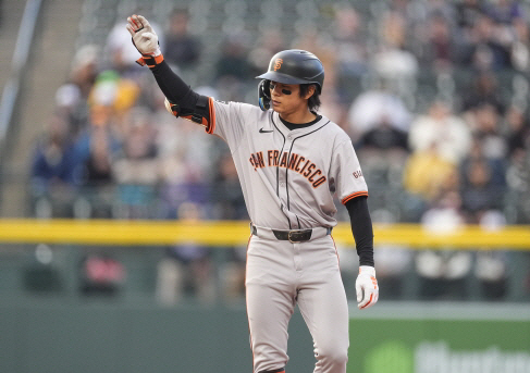 샌프란시스코 자이언츠의 이정후. AP 뉴시스
