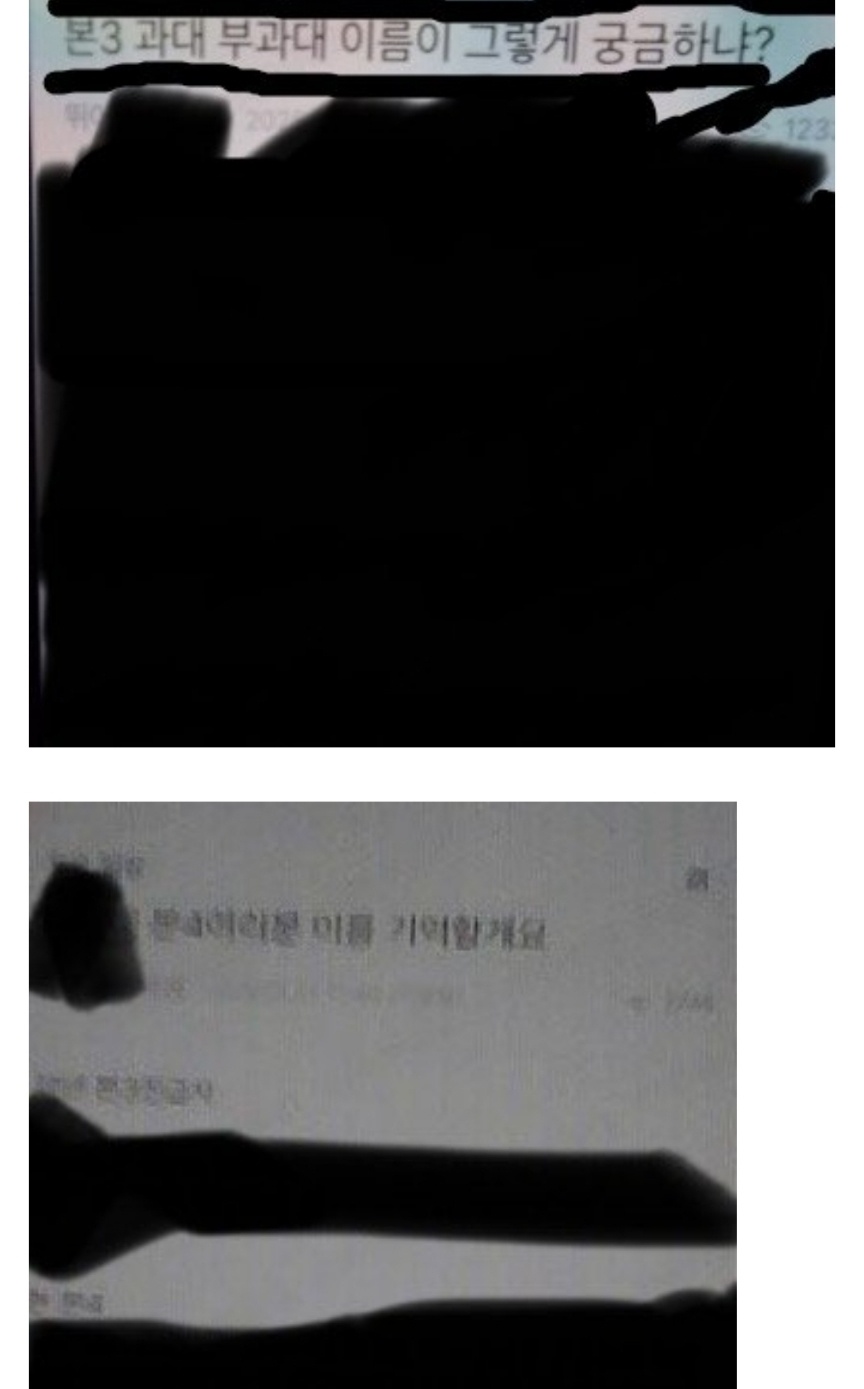 의료계 온라인 커뮤니티에서 유포되고 있는 서울대의대생 블랙리스트
