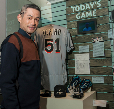올해 MLB 명예의 전당에 헌액된 일본의 스즈키 이치로. 명예의 전당 SNS