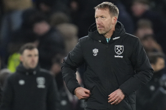 EPL 웨스트햄의 그레이엄 포터 감독. AP 뉴시스