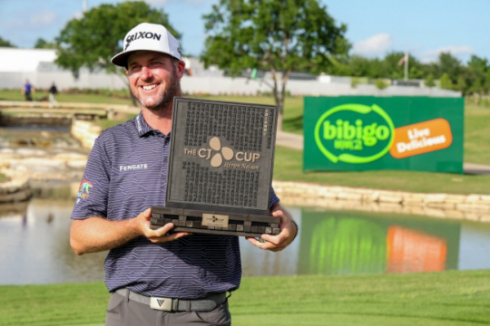 2024년 PGA투어 더 CJ컵 바이런 넬슨 우승자 테일러 펜드리스. CJ그룹 제공