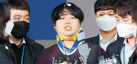 조주빈. 김호웅 기자