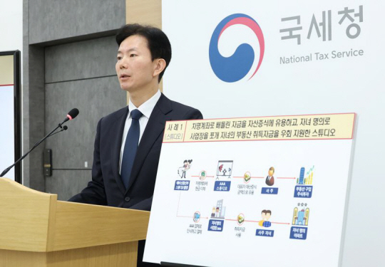 민주원 국세청 조사국장. 국세청