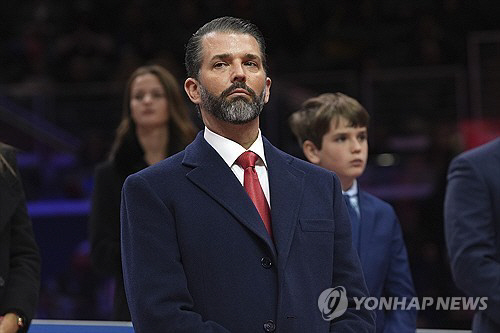 도널드 트럼프 미국 대통령의 큰 아들인 도널드 트럼프 주니어. 연합뉴스.