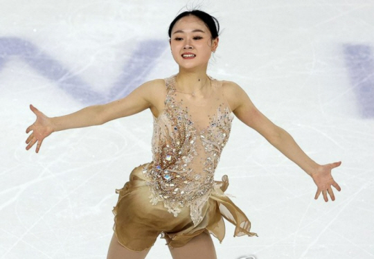 김채연, 피겨 여자 싱글 역전 금메달. 연합뉴스