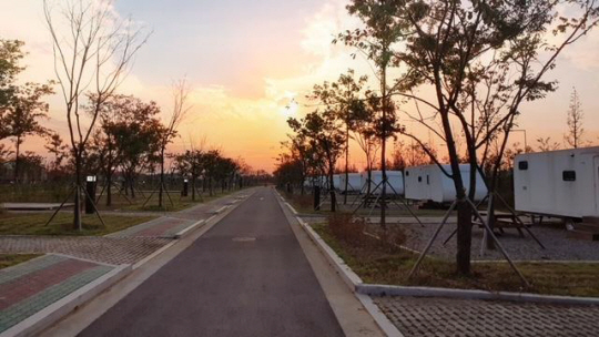노을진캠핑장 모습. 인천시 제공