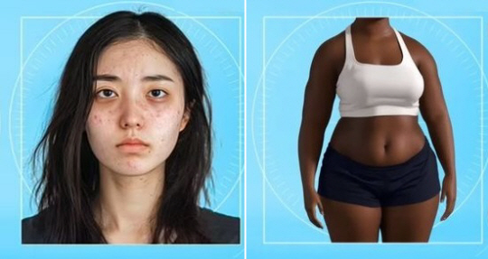 영국 매트리스 및 침구 제조 업체인 심바가 AI를 통해 도출한 수면 부족의 영향 이미지. 뉴시스(심바 캡처)