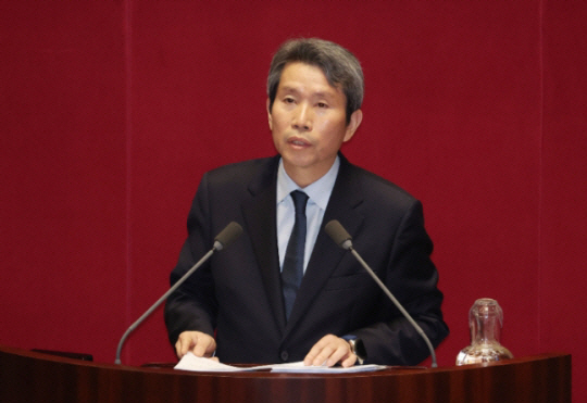 이인영 더불어민주당 의원. 연합뉴스