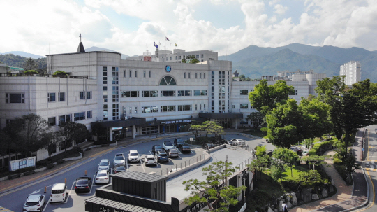 가평군청 전경