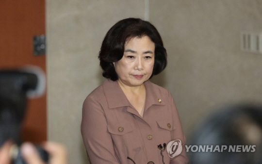 박순자 전 국회의원. 사진 연합뉴스.