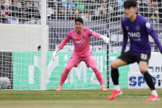 FC 안양의 김다솔. 한국프로축구연맹 제공