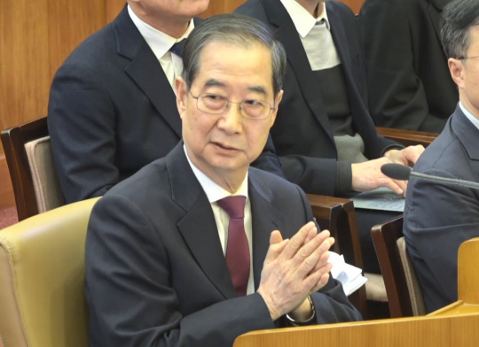 한덕수 국무총리. 연합뉴스