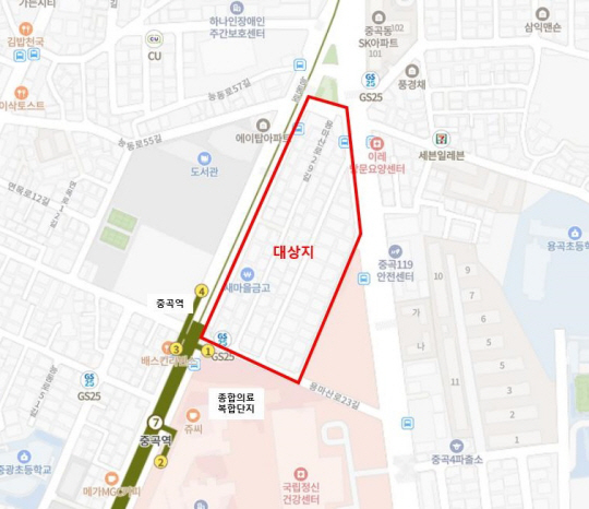 광진구, 중곡동 도심 공공주택 복합사업 본격화