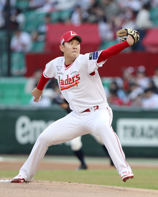 SSG의 송영진. SSG 제공