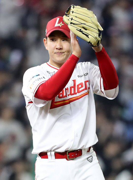 SSG의 송영진. SSG 제공