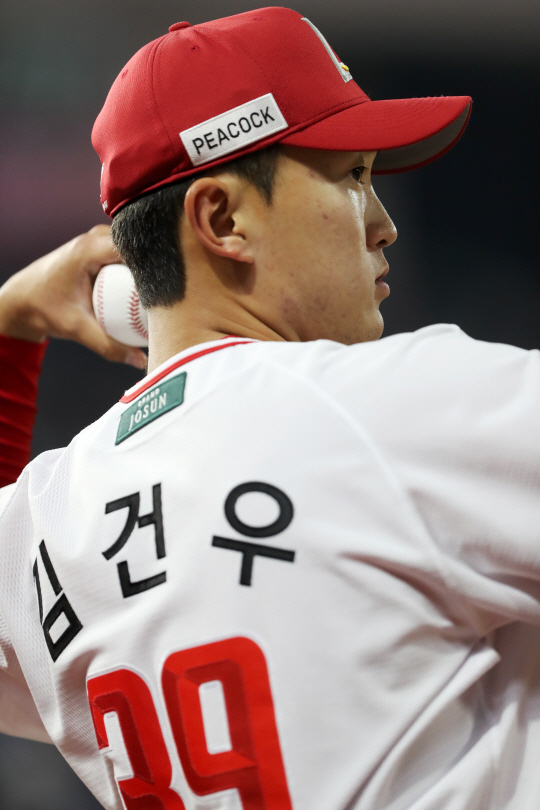 SSG의 김건우. SSG 제공