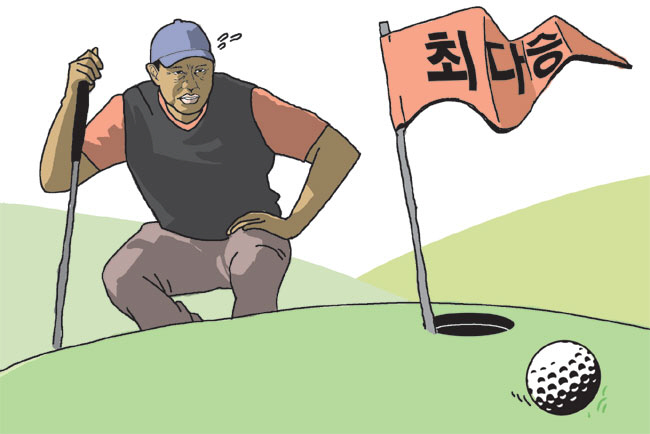 섹스 스캔들·잦은 부상에 ‘휘청’… 우즈 ‘메이저 15승’서 스톱[최우열의 네버 업-네버 인]